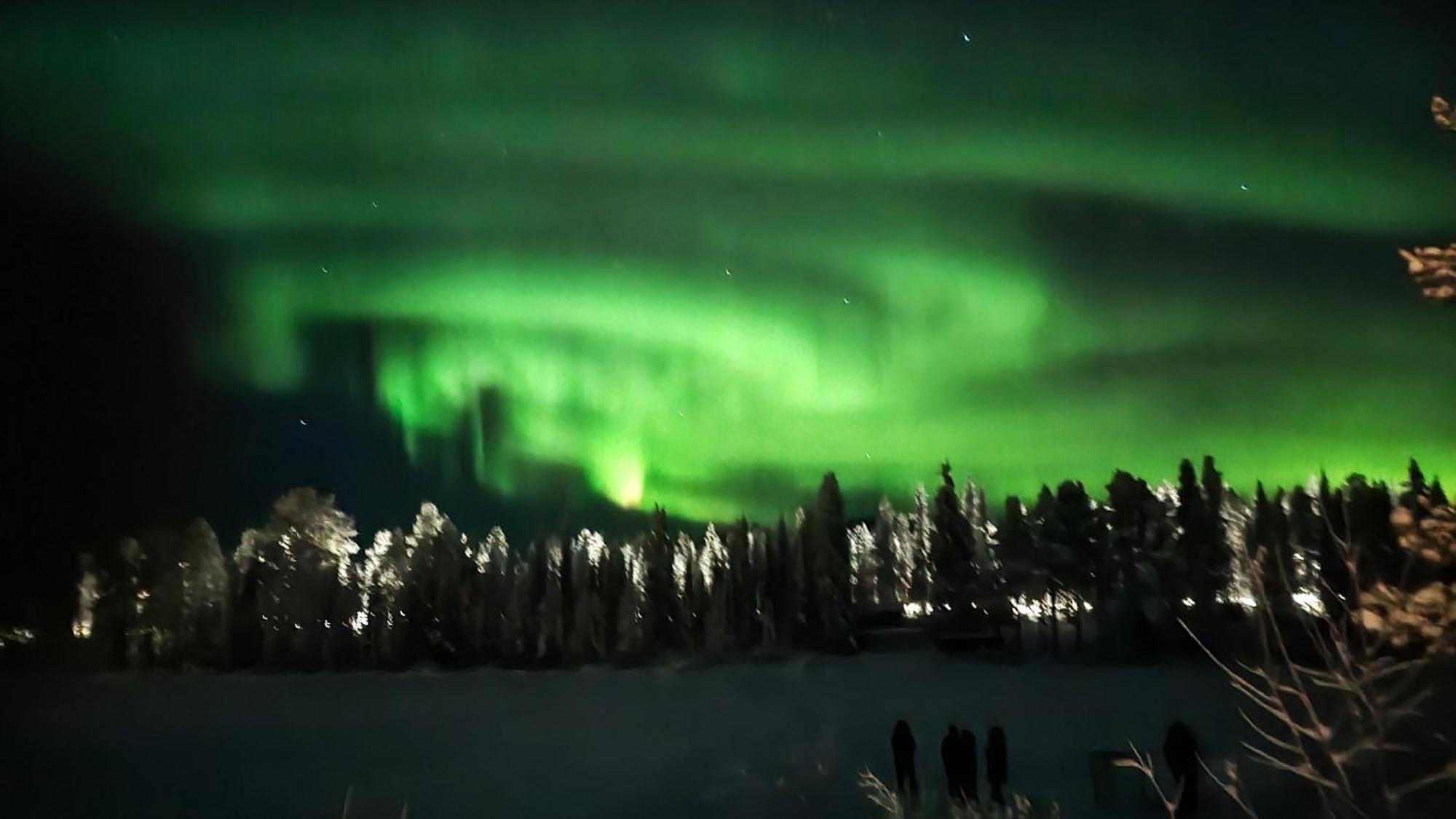 Reindeer River Lights Lodge Kiruna Extérieur photo