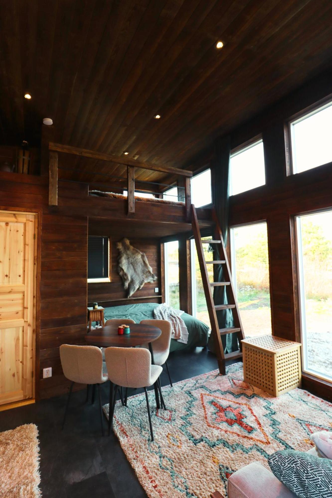 Reindeer River Lights Lodge Kiruna Extérieur photo
